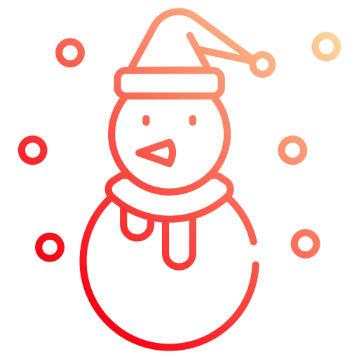 bonhomme de neige Generic gradient outline Icône