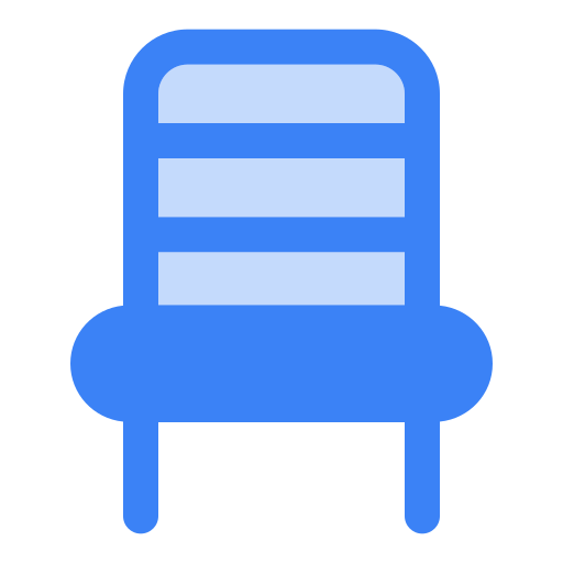 stuhl Generic Blue icon