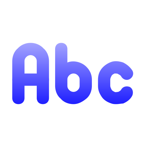 abc Generic Gradient icon