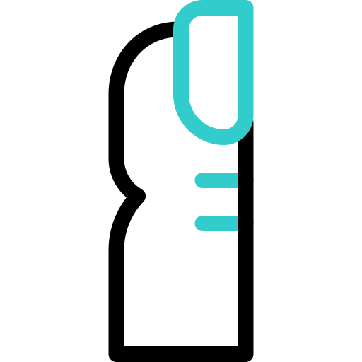 ネイル Basic Accent Outline icon