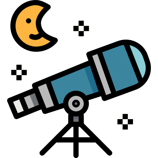Telescope photo3idea_studio Lineal Color icon