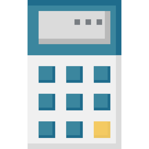 kalkulator photo3idea_studio Flat ikona