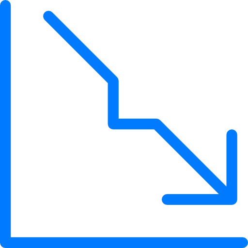 gráfico de linea Vitaliy Gorbachev Blue icono