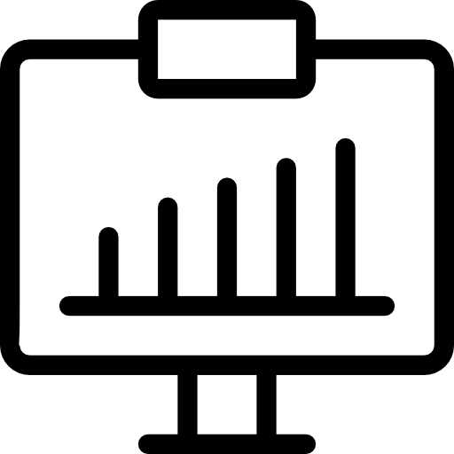 wykres słupkowy Vitaliy Gorbachev Lineal ikona