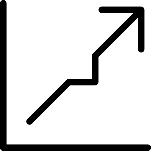 gráfico de linea Vitaliy Gorbachev Lineal icono