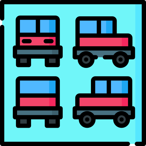 트럭 Special Lineal color icon