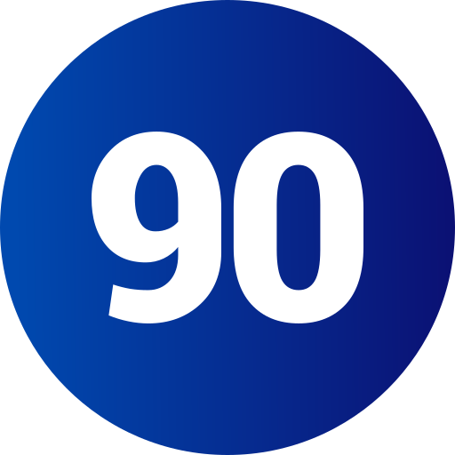 90 Generic gradient fill icona