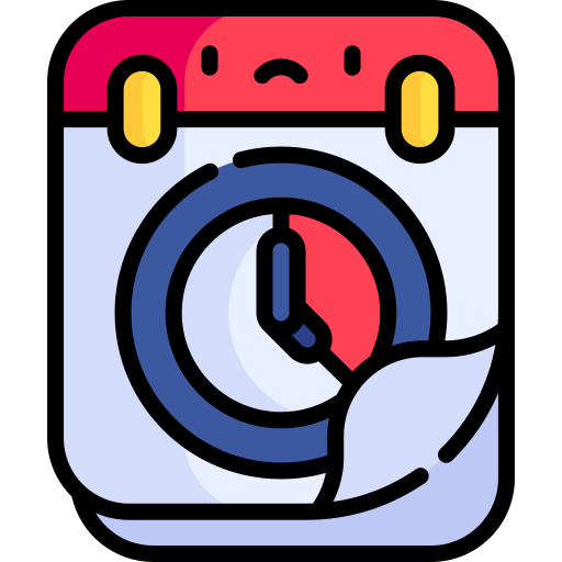 Deadline Kawaii Lineal color icon