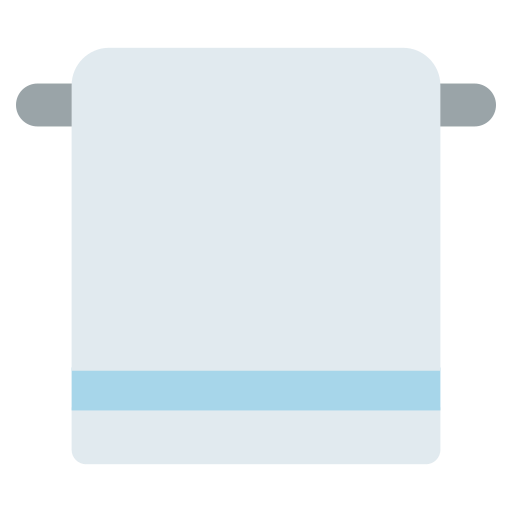 asciugamani Generic Blue icona