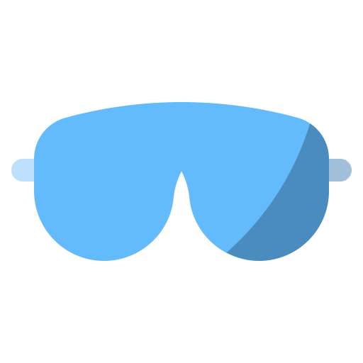 occhiali da sci Generic Flat icona