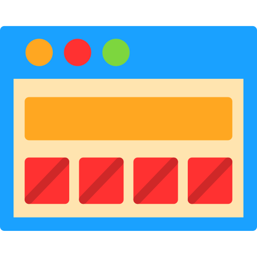 wireframe Generic color fill icono
