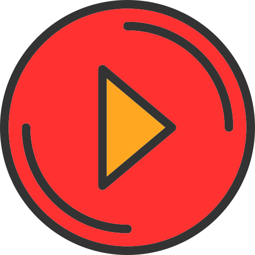 Play button Generic color lineal-color icon