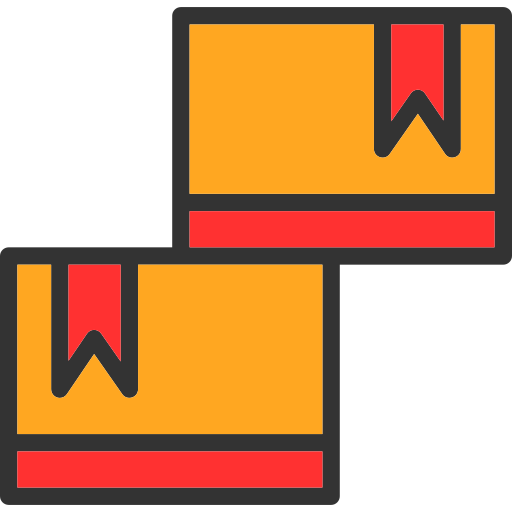 cajas Generic color lineal-color icono
