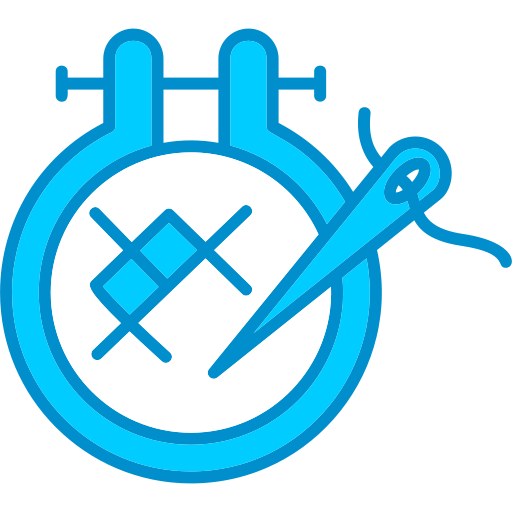 Embroidery Generic Blue icon