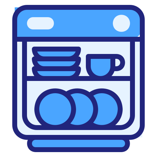 食器洗い機 Generic Blue icon