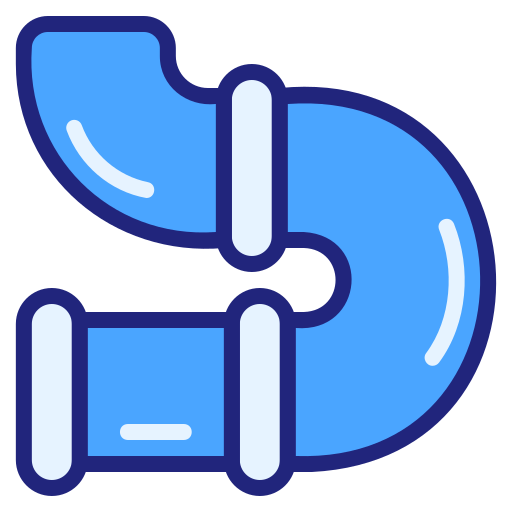 파이프 Generic Blue icon