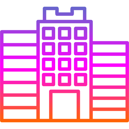 edificio Generic gradient outline icono