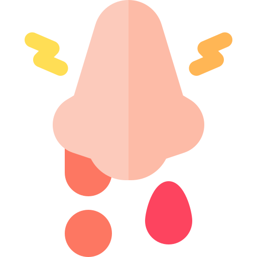 鼻血 Basic Rounded Flat icon