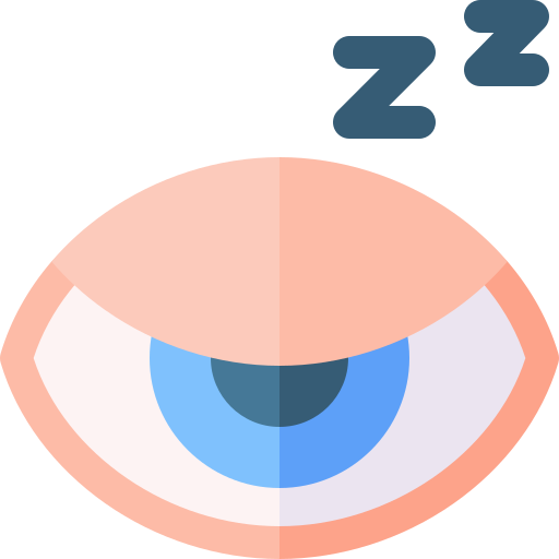 Drowsiness Basic Rounded Flat icon