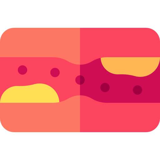 Cholesterol Basic Rounded Flat icon