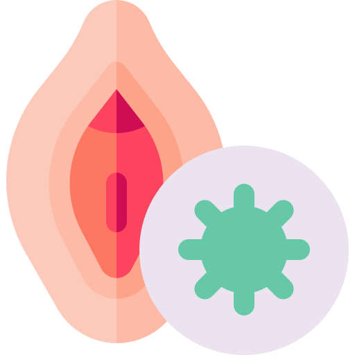 Chlamydia Basic Rounded Flat icon