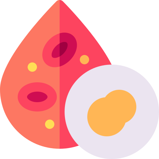 leucemia Basic Rounded Flat icona