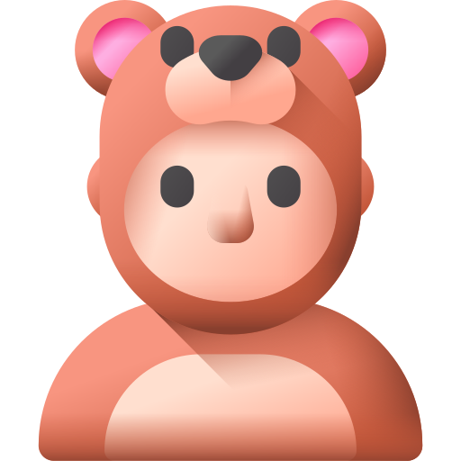 곰 3D Color icon