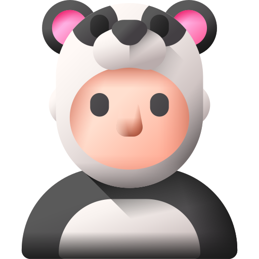 panda 3D Color icona
