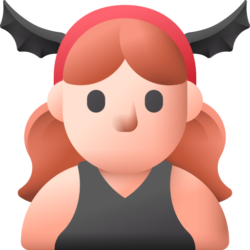 Дьявол 3D Color иконка