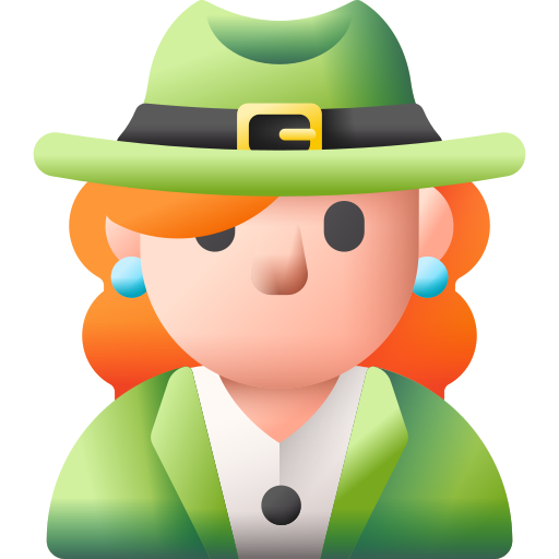 Saint Patrick 3D Color icon