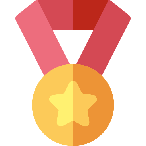 메달 Basic Rounded Flat icon