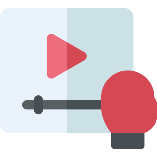 비디오 Basic Rounded Flat icon