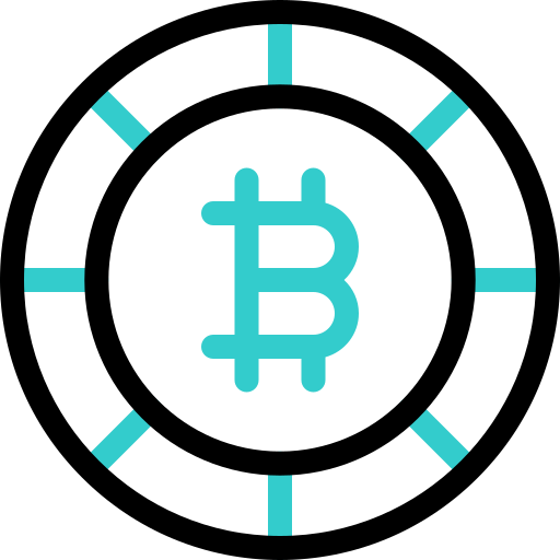 bitcoin Basic Accent Outline icon