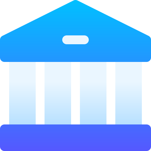 bank Basic Gradient Gradient icon