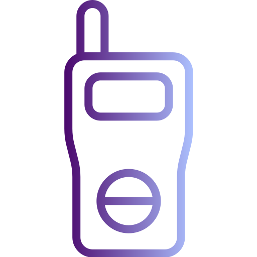 휴대용 무전기 Generic Gradient icon