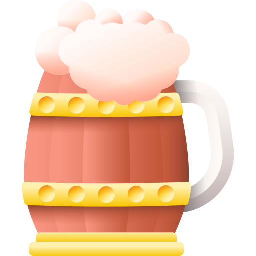 Beer 3D Color icon