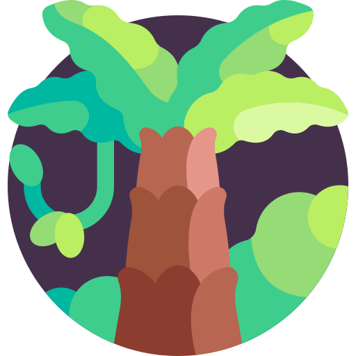 albero Detailed Flat Circular Flat icona