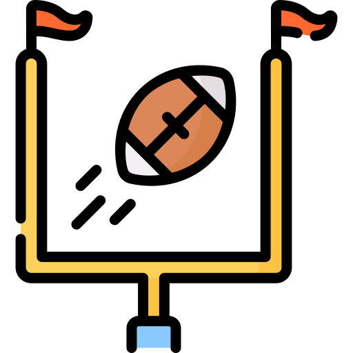 Goal post Special Lineal color icon