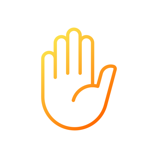 handfläche Generic Gradient icon