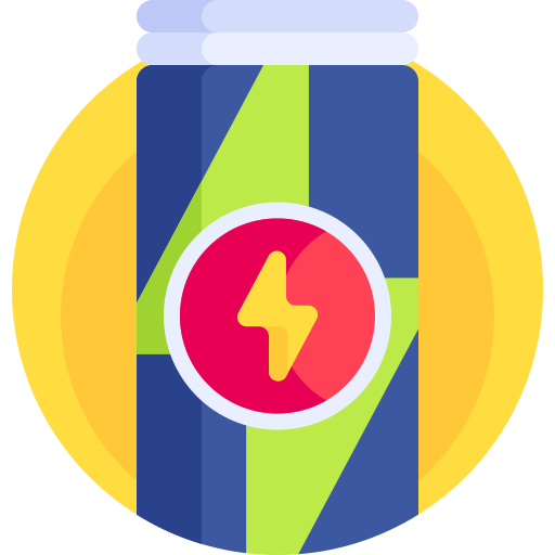 Energy drink Detailed Flat Circular Flat icon