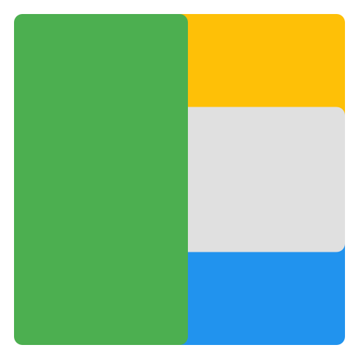 Layout Generic color fill icon