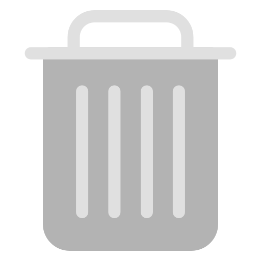 Trash Generic color fill icon