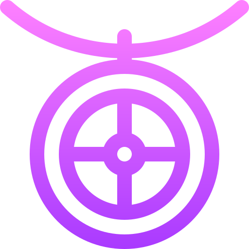 amulet Basic Gradient Lineal color ikona