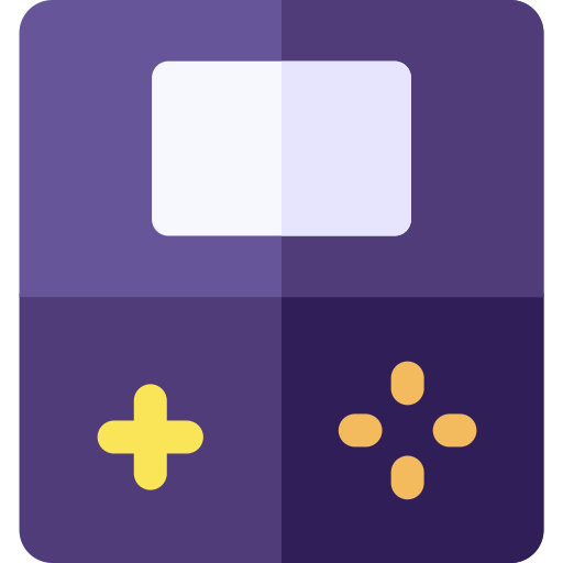 consola de video Basic Rounded Flat icono