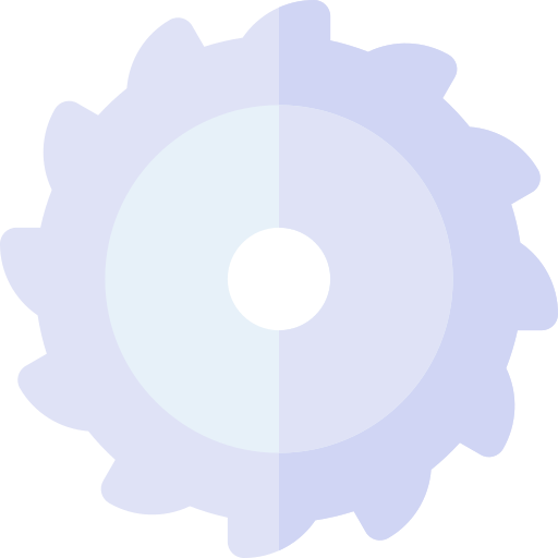 sägeblatt Basic Rounded Flat icon