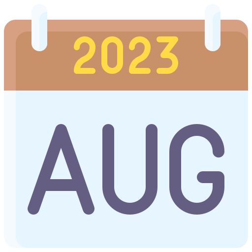 august Generic color fill icon
