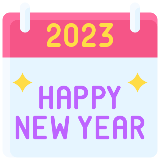 Happy New Year Generic color fill icon