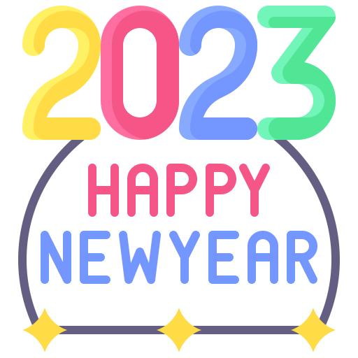 happy new year Generic color fill icon