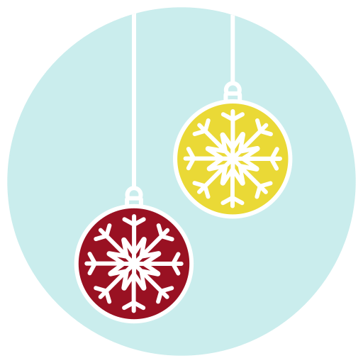 クリスマスボール Generic color lineal-color icon
