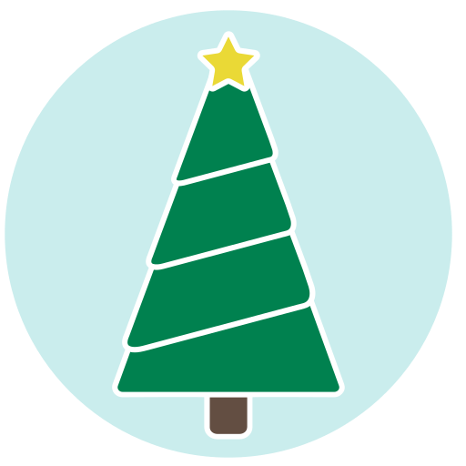 Рождественская елка Generic color lineal-color иконка